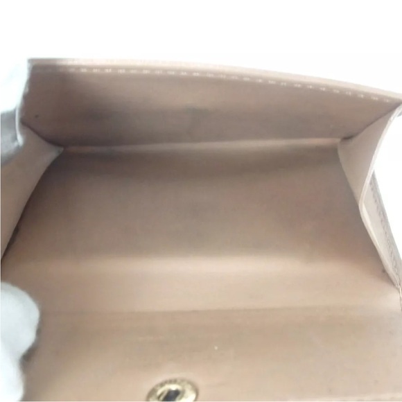 AUTH LOUIS VUITTON Ludlow Vernis Card Case Tan Champagne - Picture 6 of 8